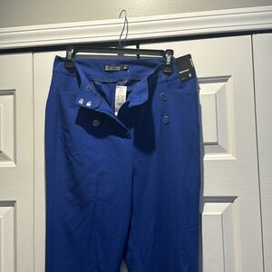 Royal blue business casual pants